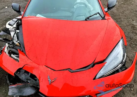 2020 Chevrolet Corvette Stingray 2Lt z USA, uszkodzony, nr VIN 1G1Y72D40L5113986